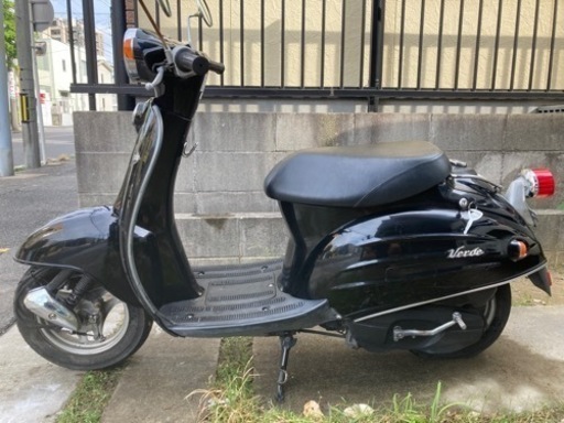 50cc 　スズキ　ヴェルデ　後輪パンク、回転数上がらず