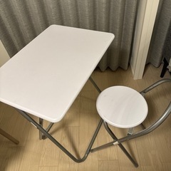 折りたたみ式テーブル+椅子セット