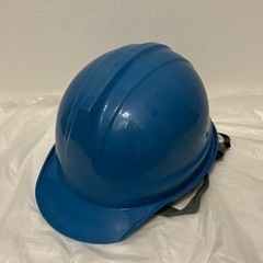 ヘルメット　工事用　青色　D