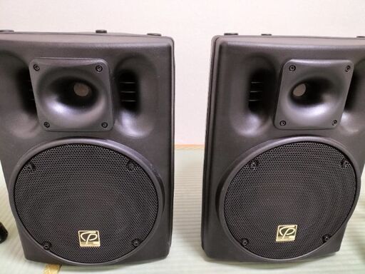 ＜値下げしました＞音響機器(スピ−カ−2台 CSP10、スタンド2台、ケ−ブル2本)　何れも美品 値下げしました＞音響機器(スピ−カ−2台 CSP10、スタンド2台、ケ
