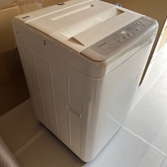 💕【取付無料】安心の国産メーカー　パナソニック　6.0kg  洗濯機　2022年モデル