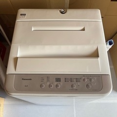 💕【取付無料】安心の国産メーカー　パナソニック　6.0kg  洗濯機　2022年モデル