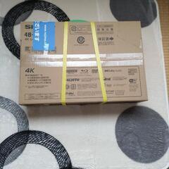 未開封 SHARP  4Kレコーダー 2TB