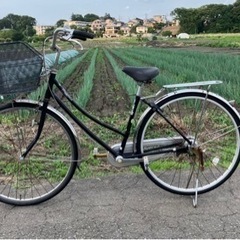 自転車 27インチ 6段ギア リサイクルショップ 和光 防犯登録可 GMW37