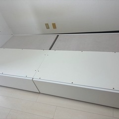 収納付きベッドフレーム シングル ニトリ メリッサ3