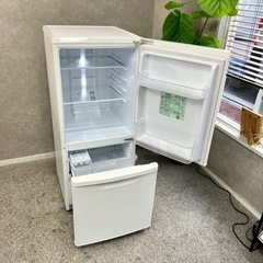 ☑︎ご成約済み🤝 Panasonic 一人暮らし冷蔵庫 138L✨ マットバニラホワイト🍦
