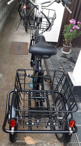 パナソニック 電動アシスト三輪自転車 ノーパンクタイヤ パナソニック