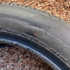 22年製ダンロップ　BUERO215/55r18車のパーツ タイヤ、ホイール 22年製ダンロップ BUERO215/55r18車のパーツ タイヤ、ホイール