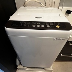 【6/19〜6/26】Panasonic 6kg 洗濯機お譲りし...