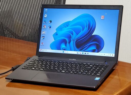 マウスPro 15インチ【win10+win11 起動8秒 CPUスコア5839】i7 新品SSD256GB/ office JW-CAD