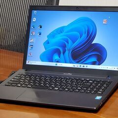 NEC 15インチ ヤマハサウンド【win10+win11 起動8秒 CPUスコア5121】i7