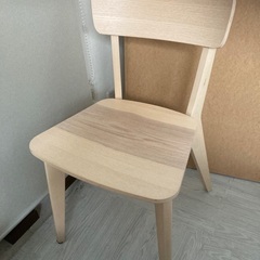 【美品】IKEA  チェア　LISABO リーサボー、アッシュ　...