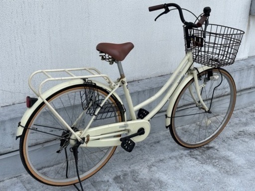 配達可 綺麗 ママチャリ シティサイクル レトロ おしゃれレトロ自転車