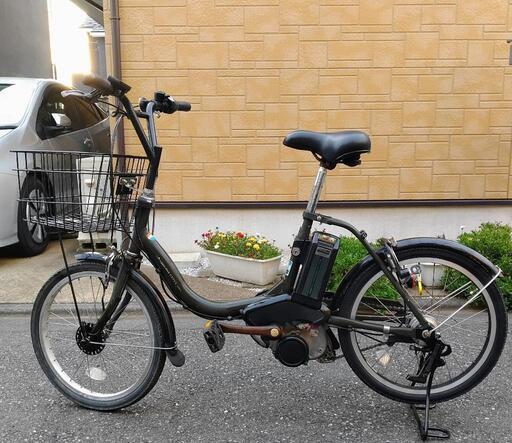 SALE！！！電動アシスト自転車　ヤマハ PAS CITY C 20インチ　カーキ　第３世代長持ちバッテリー8.7Ah 充電器付