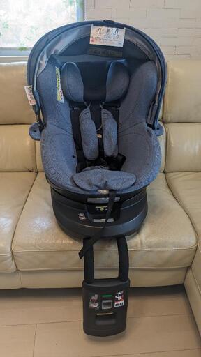 【ISOFIX】エールベベ・クルット4i プレミアム ナチュラルブルー