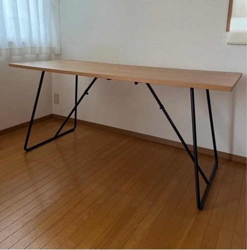 無印良品 折りたたみ ローテーブル 幅120cm オーク材｜Yahoo!フリマ