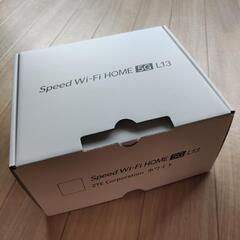 WiMAX L13 Speed Wi-Fi HOME 5G