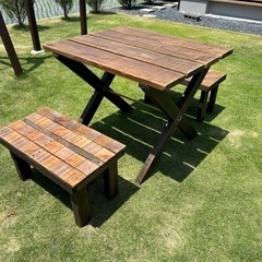 ガーデンテーブル激かわ激オシャレ