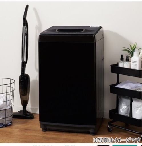 全自動洗濯機 ブラック 6kg ニトリ 2022年製 - 洗濯機 全自動洗濯機 ブラック 6kg ニトリ 2022年製 - 洗濯機
