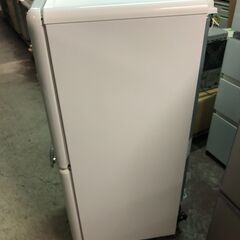 美品！2021年モデル！　e-angle レトロ調2ドア冷蔵庫　149ℓ
