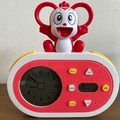 ベネッセ　美品　コラショの目覚まし時計とミッキーマウスのDVD
