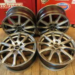 マナレイ15インチ中古ホイール4本・トヨタ平座ナット仕様