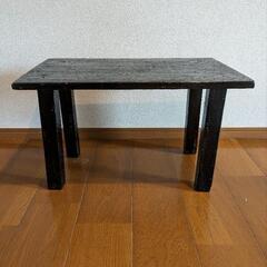 家具 テーブル② 黒 ブラック 手作り ハンドメイド 小物置き