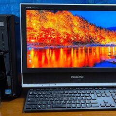 DellデスクトップPC ＋ Panasonicテレビ/ CPU...