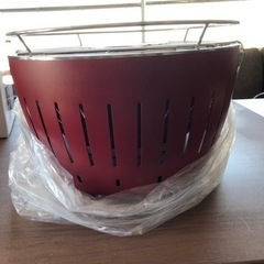 新品・未使用品　ロータスグリルG340 レッド  LOTUSGRILL ハーフェレジャパン