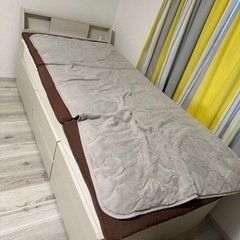 ニトリシングルベット美品