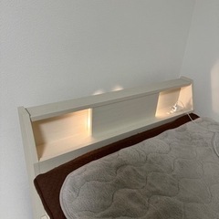 ニトリシングルベット美品