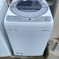 2018年製　シャープ　洗濯機　8K ES-GV8B 家電 生活...