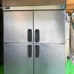 ☆中古品 パナソニック 業務用冷蔵庫 4枚扉 ピラーレス SRR－K1281S