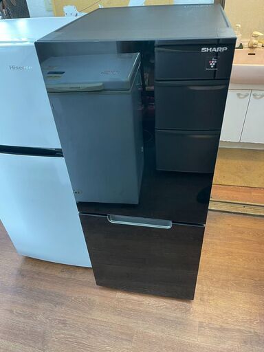 冷蔵庫　No.13320　SHARP　2021年製　152L　SJ-GD15H-B　【リサイクルショップどりーむ天保山店】