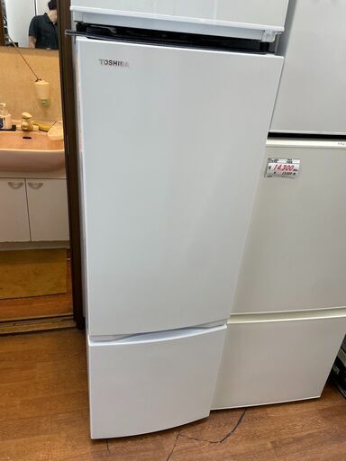 冷蔵庫　No.13322　東芝　170L　GR-T17BS(W)　2022年製【リサイクルショップどりーむ天保山店】
