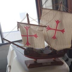 船　帆船模型　木製　船模型　完成品
