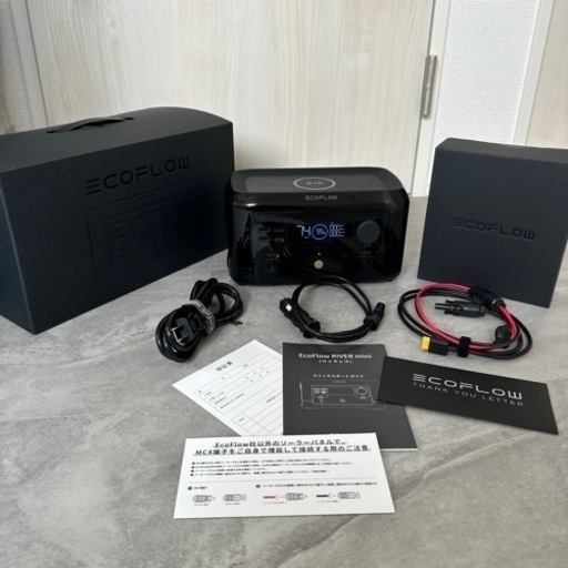 [値下げ中] ecoflow river mini (ワイヤレス) ポータブルバッテリー