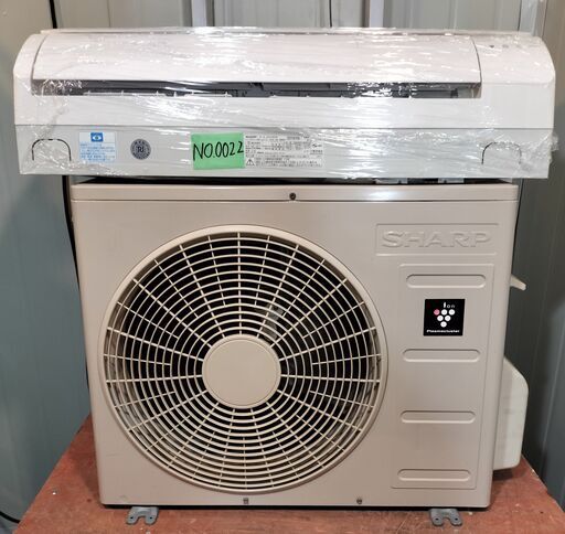 12920円 ワ0022 SHARP2016年式2.2kw6畳適用38000円@標準工事 12920円 ワ0022 SHARP2016年式2.2kw6畳適用38000円@標準工事