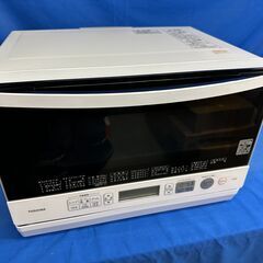 【動作保証あり】TOSHIBA 東芝 2018年 ER-R6 23L スチーム オーブンレンジ【管理KRD332】 スチームオーブンレンジ 石窯オーブン： グランホワイト ER-R6-W [23L