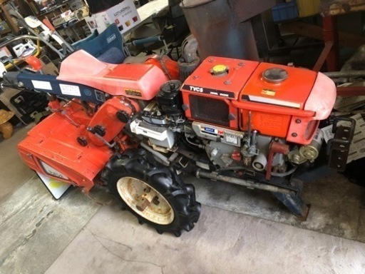 ディーゼルエンジン　実動　クボダ　耕うん機　KRA75 耕運機