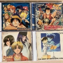 CDアニメ4枚（ワンピース、ヒカルの碁、コナン）
