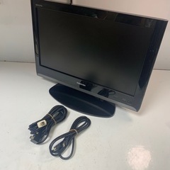 TOSHIBA 液晶カラーテレビ 19A8000 ケーブル付き