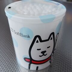 綿棒SoftBank　