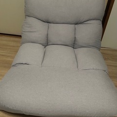 ニトリ ポケットコイルザイス スカイブルー系 家具 椅子 座椅子
