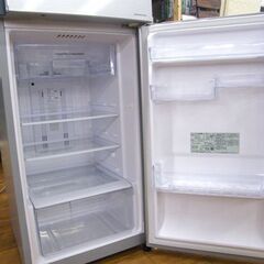⑤ 日立 冷蔵庫 203L 2016年製 2ドア HITACHI R-20FA シルバー 200Lクラス 札幌市 厚別店