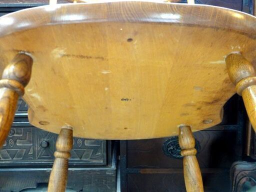 ダイニングチェア 座面高42cm 天然木 ウィンザーチェア （ 木製 椅子 