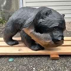 木彫りの熊　家具 インテリア雑貨/小物 置物、オブジェ