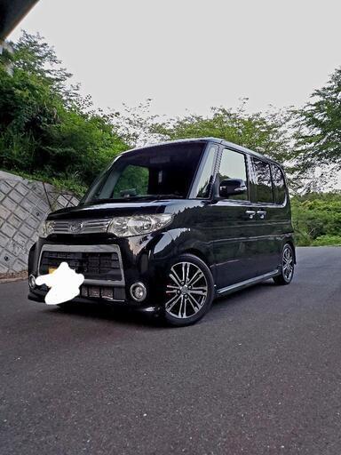 L375 ＲＳ タントカスタム 車検1年半 ターボ‼️　シャコタンローダウン