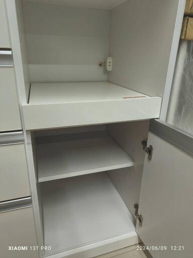 ☆770 レンジボード 白 【リサイクルマート宇宿店】