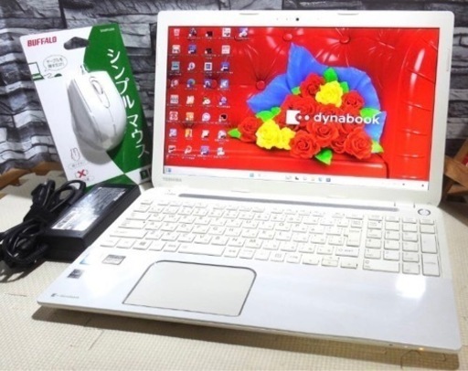 【全国配送可能】超美品　最上級　東芝core i7 4コア8＋メモリ16GB +新品512GB+1TB